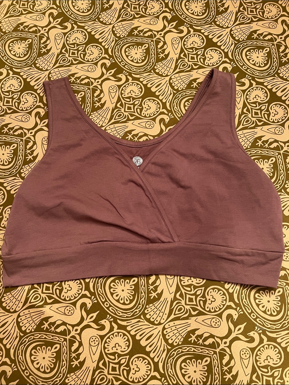 Kindred Bravely Mauve Nursing & Sleep Bra